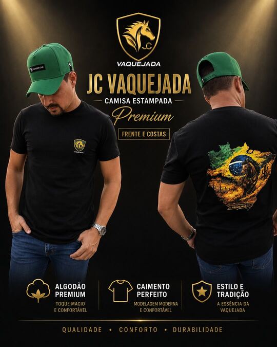 Camisa JC Vaquejada
